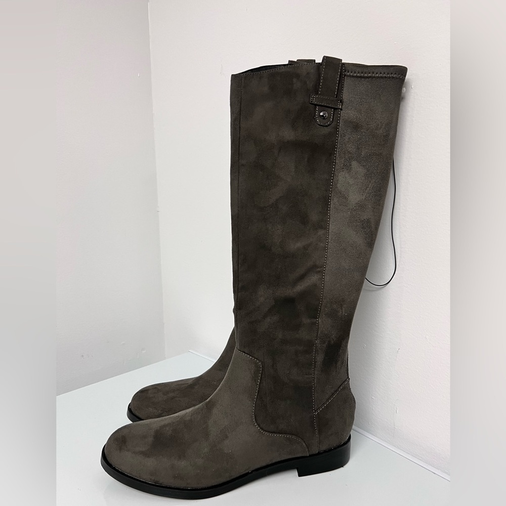 Kenneth Cole Reaction Charcoal Over the Knee Boots